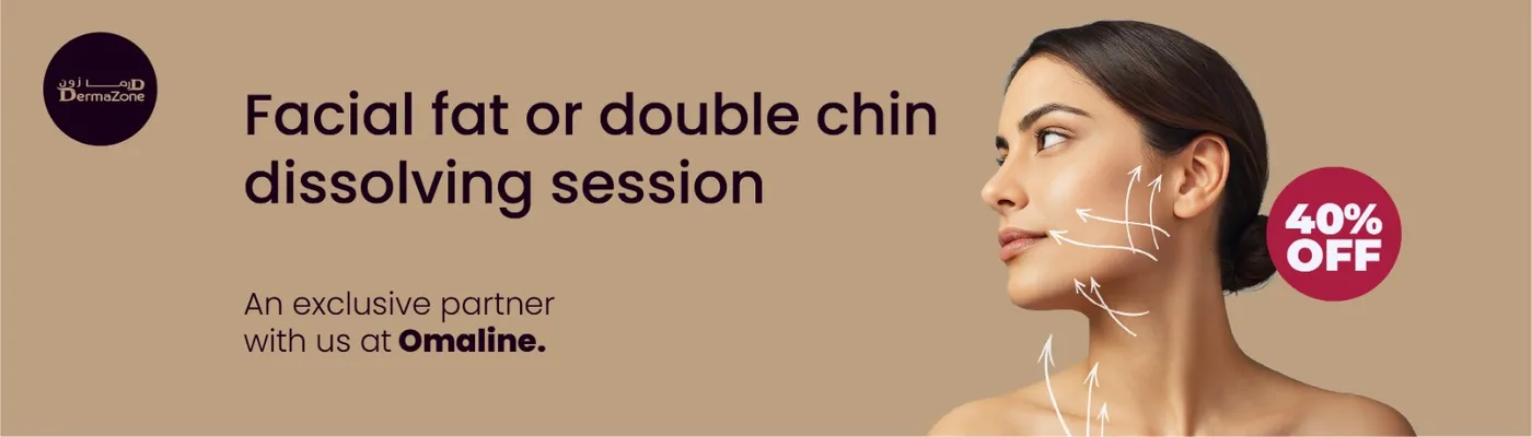 Facial fat or double chin dissolving session